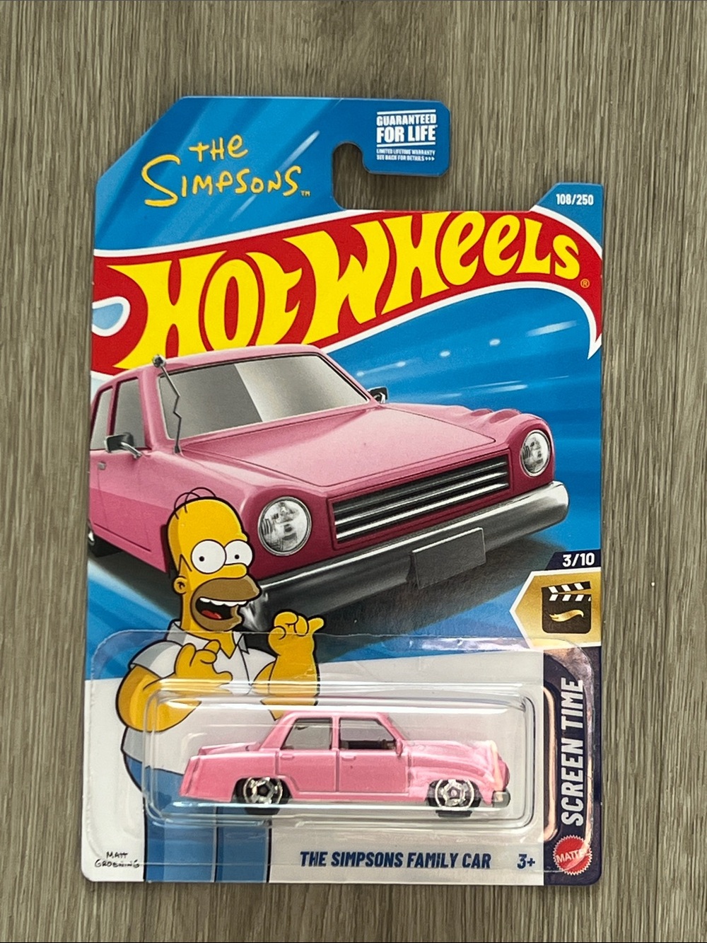 The Simpsons Family Car / Hot Wheels-Mattel